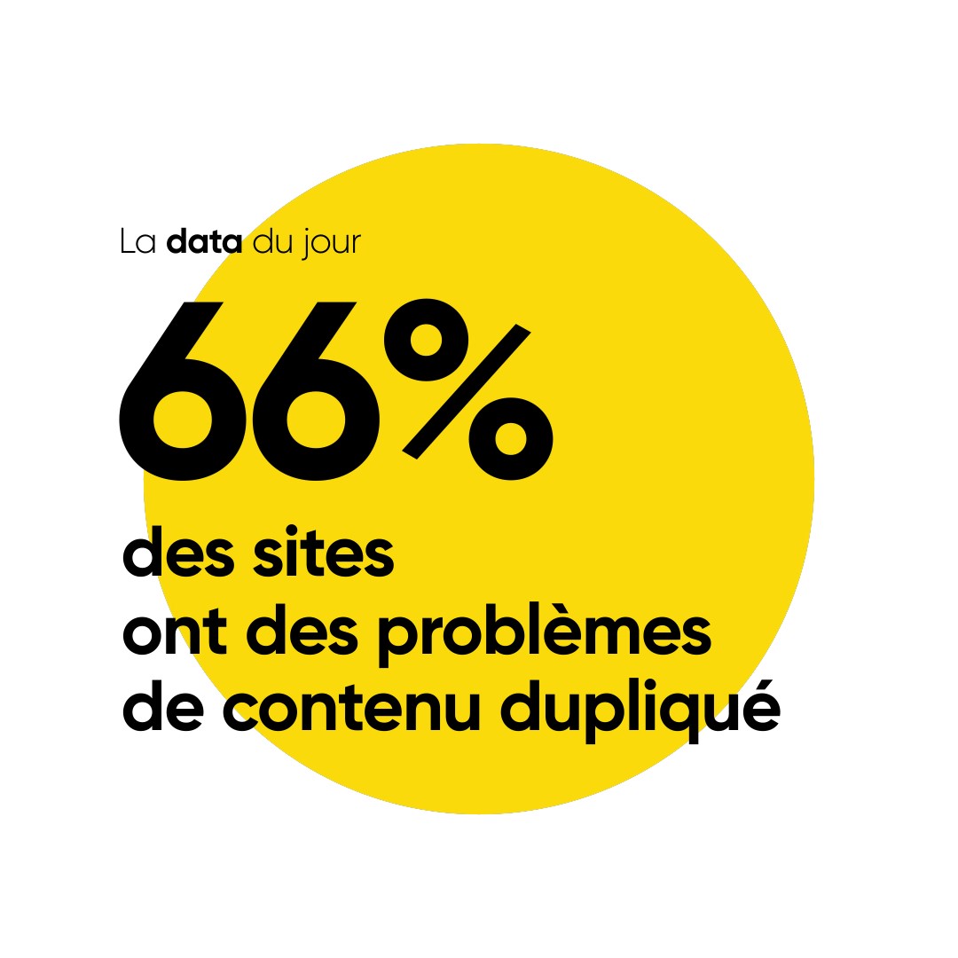 Chiffres clés contenus dupliqués