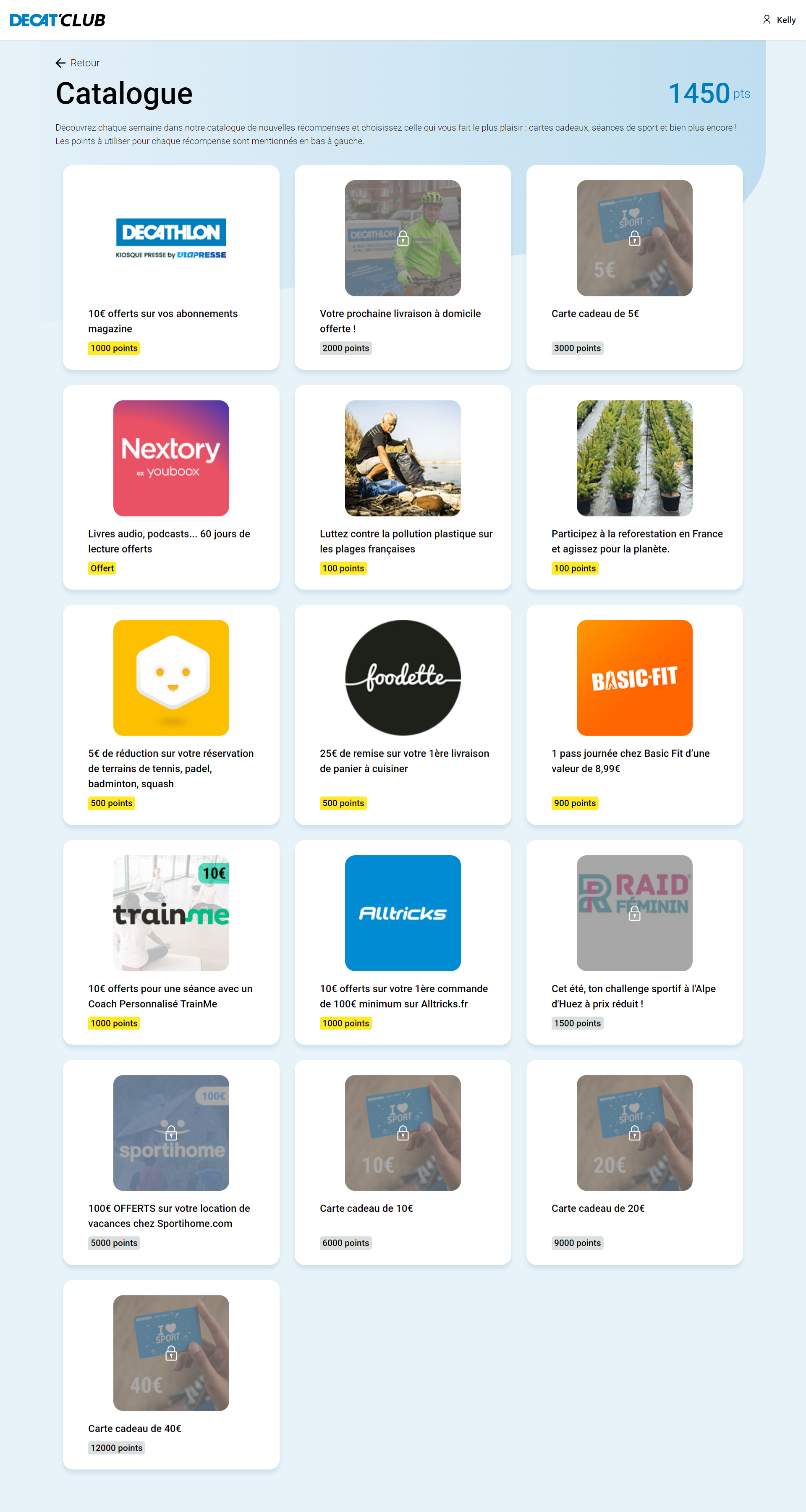 programme fidélité décathlon