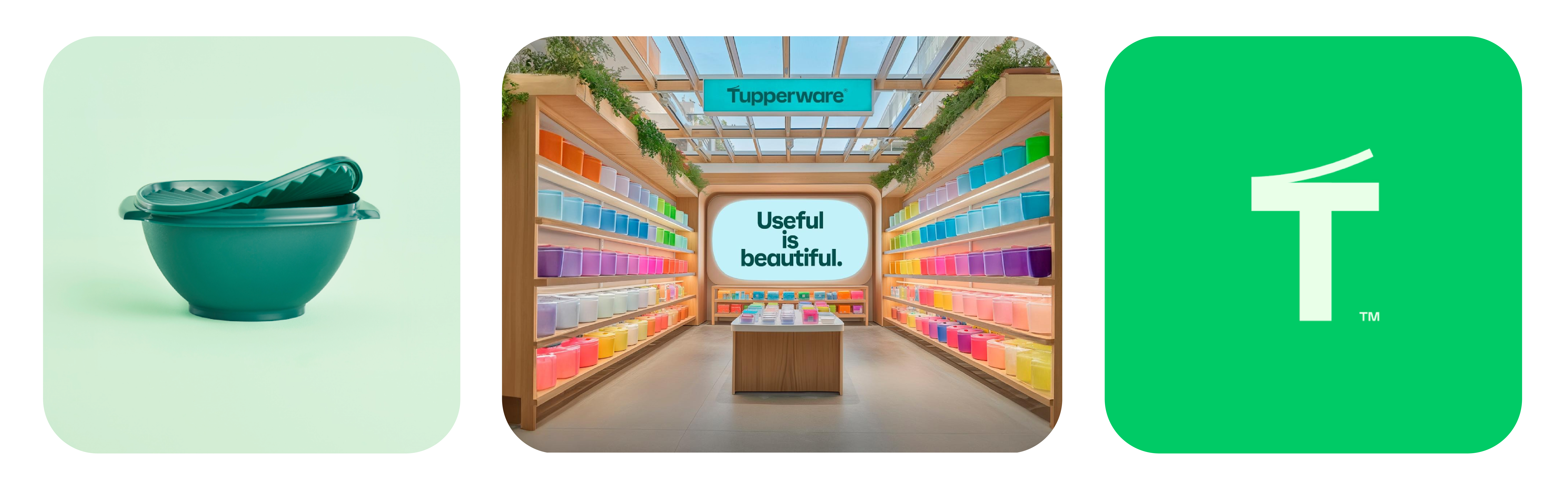 Refonte de l'image de marque Tupperware en 2024