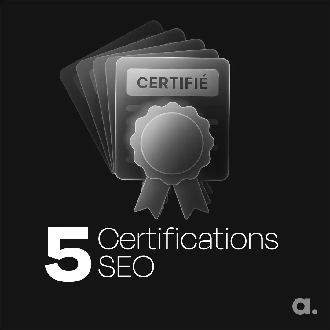 Classement des certifications SEO