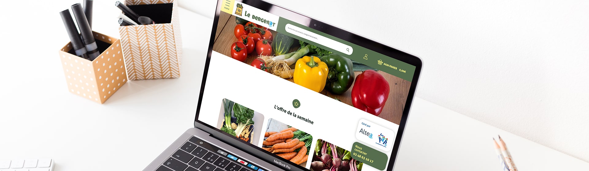Refonte site e-commerce Le Bergerat