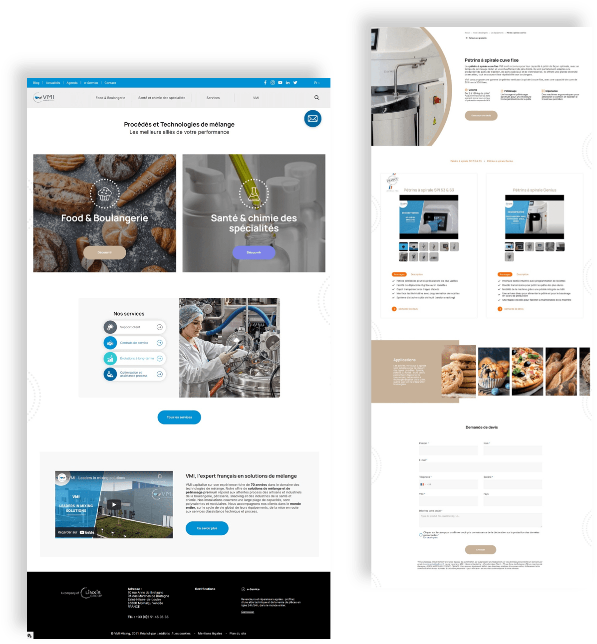 Maquettes refonte VMI Mixing